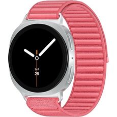 Galaxy Watch8 | 40 мм | Silver | Fabric/Red | M/L, Размер ремешка : M/L, Тип ремешка : Fabric, Размер корпуса : 40 мм, Подключение часов : Bluetooth / Wi-Fi, Цвет ремешка: Red, Цвет: Silver